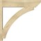 Ekena Millwork Thorton Slat Rough Sawn Outlooker, Douglas Fir, 8"W x 36"D x 36"H OUT08X36X36THR06RDF - alternate 4